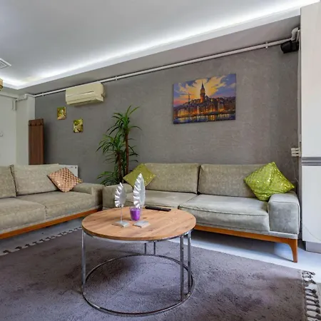 Modern Flat With Balcony Near To Galataport * 이스탄불