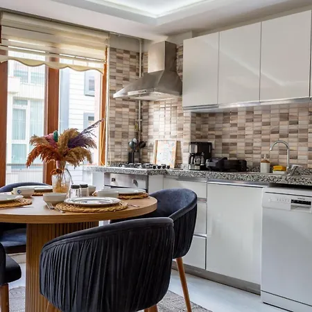 Modern Flat With Balcony Near To Galataport *